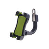 Universal 360 Degrees Free Rotation ABS Motorcycle Phone Bracket Mountain Bike Navigation Bracket GPS/Mobile Holder for 3.5-6.5 inch Mobile Phone(Green)