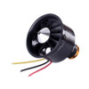 64mm EDF Set 2822 3500KV Motor with 12 Blades Fan for RC Airplane