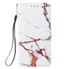 Leather Protective Case For Galaxy Note9(White Gold Marble)