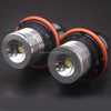 2 PCS DC 12-24V 6W 800LM 6000K LED Angel Eyes Light Bulb for BMW E39/E53/E60/E61/E63/E64/E65/E66/E87, (White Light)