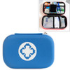 25 In 1 EVA Portable Car Home Outdoor Medical Emergency Supplies Medicine Kit Survival Rescue Box (Blue)