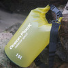 Outdoor Waterproof Dry Bag Dry Sack PVC Barrel Bag, Capacity: 2L (Yellow)