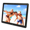 15 inch 1280 x 800 16:9 LED Widescreen Suspensibility Digital Photo Frame with Holder & Remote Control, Support SD / MicroSD / MMC / MS / XD / USB Flash Disk(Black)