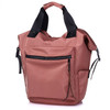 Simple Waterproof Hand-Held Multi-Functional Shoulder Backpack(Red)