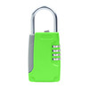 3 PCS Key Safe Box Password Lock Keys Box Metal Lock Body Padlock Type Storage Mini Safes(Green)