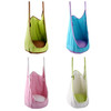 Adult and Children All-cotton Canvas Swing Outdoor Sports Toys Hanging Hammock, Size: 55*75*145cm, Random Color Delivery