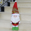 Large Size Standing Style Christmas Home Decoration Santa Claus Doll