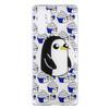 Penguin Pattern Transparent TPU Protective Case for Huawei P30 Pro