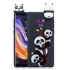 For Galaxy Note 9 Shockproof Cartoon TPU Protective Case(Three Pandas)