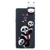 For Galaxy Note 9 Shockproof Cartoon TPU Protective Case(Three Pandas)