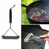 12 inch BBQ Brush Stainless Steel Wire Bristles Cleaning Brushes with Handle