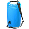 Outdoor Waterproof Single Shoulder Bag Dry Sack PVC Barrel Bag, Capacity: 3L (Sky Blue)