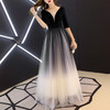 Meeting Ladies  Female Bride Wedding Party Dress, Size:XS(Black)