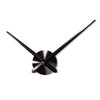 Creative DIY Stainless Steel Wall Clock Home Office Decoration (Black)