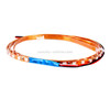 5 PCS Flow Style 45 LED 3528 SMD Waterproof Flexible Car Strip Light for Car Decoration, DC 12V, Length: 90cm(Blue Light)