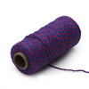 Two-color Cotton Thread Handmade DIY Drawstring Gift Box Packing Rope 2mm Thick (100m / Roll)(09)