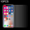 10 PCS 0.3mm 2.5D 9H Tempered Glass Film for iPhone 11 Pro / XS / X