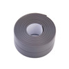 Durable PVC Material Waterproof Mold Proof Adhesive Tape  Kitchen Bathroom Wall Sealing Tape, Width:2.2cm x 3.2m(Grey)