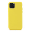 Frosted Solid Color TPU Protective Case for iPhone 11 Pro(Yellow)