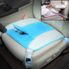 Car Safety Seat Protective Pad with Clip Back Abdominal Belt for Pregnant Woman (Sky Blue)