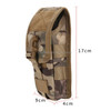 2 PCS Multifunctional Molle System Waist Bag Outdoor Running Pockets for Mobile Phone under 5.5 inch(CP)