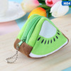 Cute Fruit Wallet Gift Plush Coin Purse Female Bag(Kiwi)