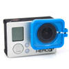 TMC Lens Anti-exposure Protective Hood for GoPro Hero 4 / 3+(Blue)