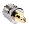 Coaxial SMA Female to UHF Female Adapter(Silver)