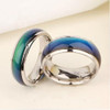 Fine Jewelry Mood Ring Color Change Emotion Feeling Mood Ring Changeable Band Temperature Ring, Ring Size:16mm