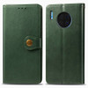 For Huawei Mate 30 Hat-Prince Litchi Texture Horizontal Flip Leather Case with Card Slots Green
