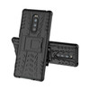 Tire Texture TPU+PC Shockproof Case for Sony Xperia 1 / Xperia XZ4, with Holder(Black)