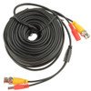 CCTV Safety Camera Power Video Cable, Length: 20m(Black)