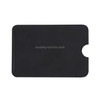 100 PCS Aluminum Foil RFID Blocking Credit Card ID Bank Card Case Card Holder Cover, Size: 9 x 6.3cm (Black)