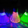 4 in 1 LED Goose Feather Material LED Light Durable Badminton