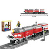 City Electric Rail Train Harmony Assembled High-speed Rail Building Blocks(Dongfeng 5 Diesel Locomotive)