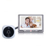 4.3 inch LCD Door Camera Recordable Digital Peephole Video Recording Motion Detect Door Eye Doorbell Video(Silver)