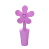 5 PCS Silicone Wine Stopper Flower Beer Stopper(Purple)