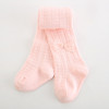 Children Pantyhose Lace Bow Tie Baby Socks Tights, Size:15/17(Pink)