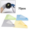 Soft Cleaning Cloth for LCD Screen / Glasses/ Mobile Phone Screen (70pcs in One Packaging, The Price is for 70pcs)