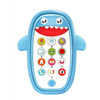 Children Intelligent Early Education Learning Baby Simulation Mobile Phone Toy, English Version(Blue)