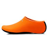 Yoogan 2 Pairs Unisex Outdoor Non-Slip Beach Socks for Swimming Diving Snorkeling, Shoe Size:XS?30-32?(Orange)