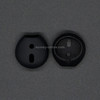 2 PCS Earphone Silicone Ear Caps Earpads for Apple AirPods / EarPods(Black)
