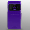 MOFI  Full Coverage High Alumina Glass + PC + Lens Face Parnt Protective Back Case for Galaxy S9(Purple)