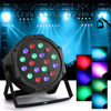 LED-B11  Plastic PAR Light DMX512 Stage Light, 10W 18 LED RGB Light, Master / Slave Control / Auto Run Mode