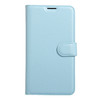 For ZTE A910 Litchi Texture Horizontal Flip PU Leather Case with Holder & Card Slots & Wallet(Blue)