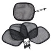 10 PCS Wig Hat Making Ponytail Black Hairless Net Hair Net(Black)