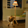 Creative Plush Animal Floor Lamp Bedroom Decoration Lamp(Lion)
