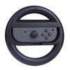 For Nintendo Switch Joy-Con Controller (Not Included) Round Gaming Steering Wheel(Black)