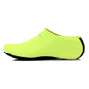 Yoogan 2 Pairs Unisex Outdoor Non-Slip Beach Socks for Swimming Diving Snorkeling, Shoe Size:XXL?42-44?(Fluorescent Green)