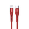 TOTUDESIGN BPD-002 Soft Series 8 Pin PD3.0 Quick Charging Cable, Length: 1m (Red)